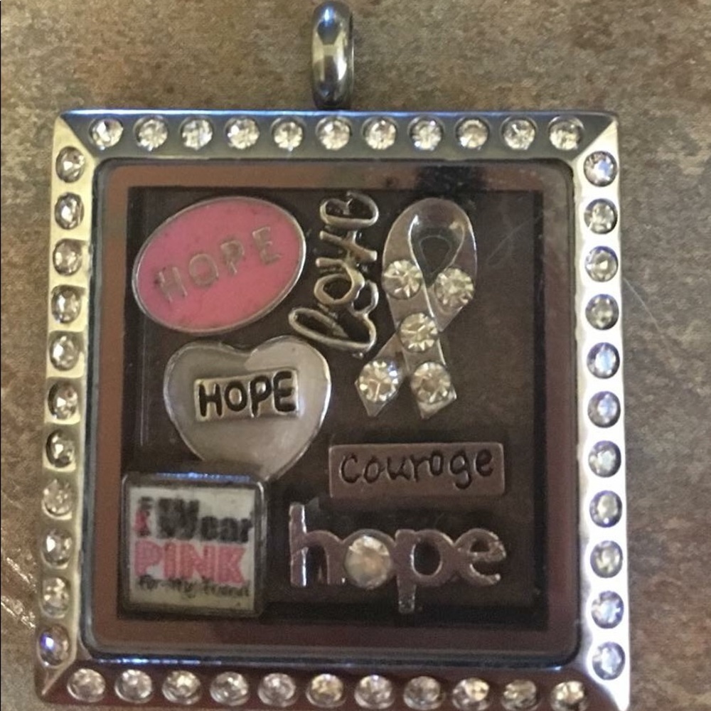 In honor of Breast Cancer Awareness- Charm Lockets